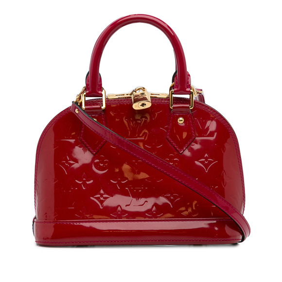 Pre-Loved Louis Vuitton Monogram Vernis Alma BB - Picture 2 of 12